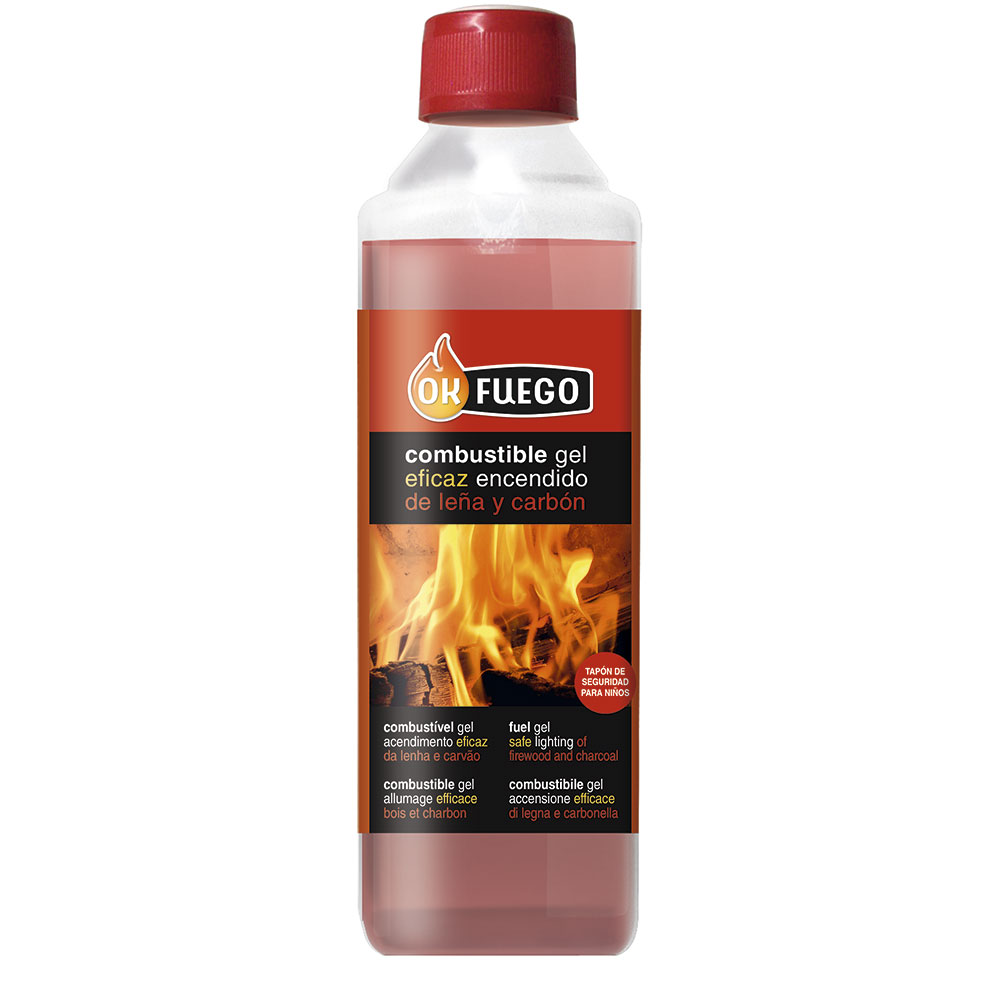 Combustible Gel para Encendido 500 ml