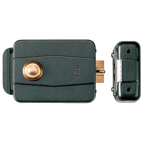 Cerrojos y Cerraduras de sobreponer - Cerradura Eléctrica Botón 510 E60 mm Reversible