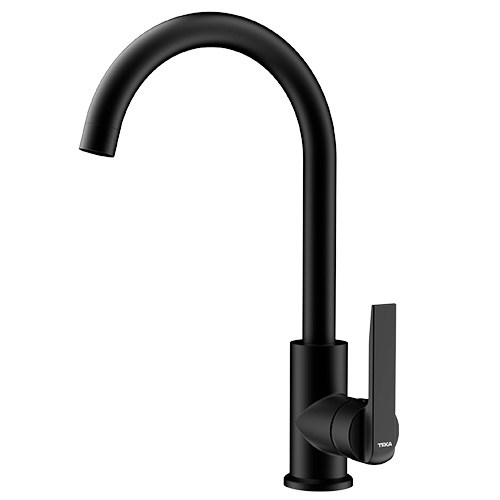 Teka Grifo Cocina Caño Alto IN 915 Negro