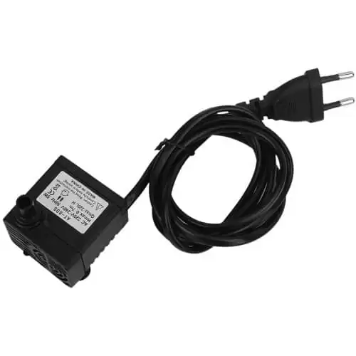 Bomba De Agua Sumergible Para Acuario AC 220V 5W  Negro