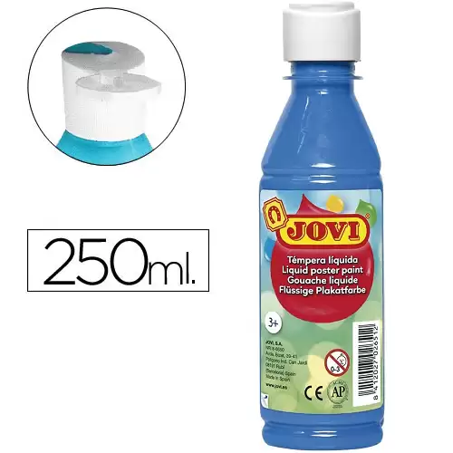 Tempera Liquida Jovi 250 Cc  Azul