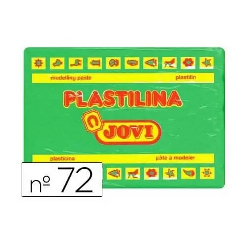 Plastilina Jovi 350 Gr  Verde Claro
