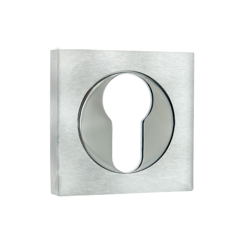 Bocallaves - Bocallave Yale Cuadrado 611 Cromo Satinado