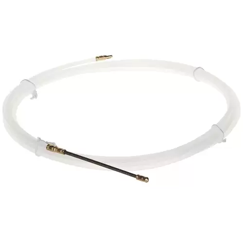 Guía Pasacables De Nylon Macizo 3 Mm 20 M Blanco