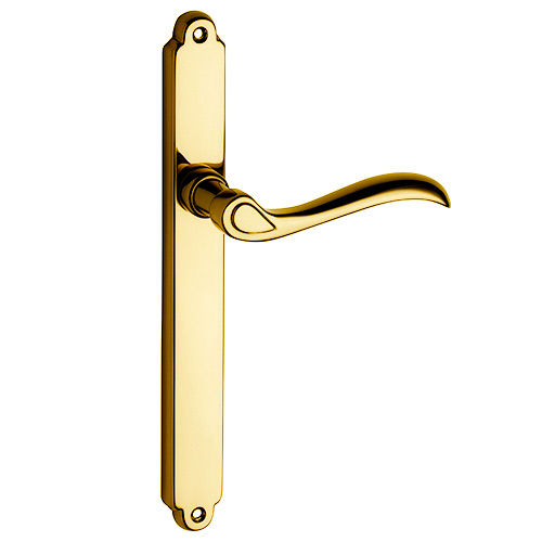 Manivelas con placa - Juego Manivelas con Placa 650D Pulido Brillo