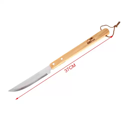 Cuchillo Para Barbacoa Mango Madera