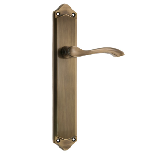 Manivelas con placa - Juego Manivelas con Placa 685 Bronce Francés