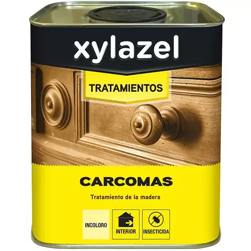 Tratamiento Carcoma En Madera Xylazel 750 Ml  Blanco