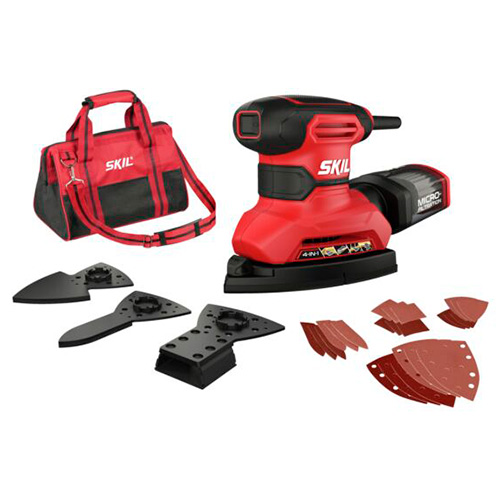 Lijadoras - Lijadora Multifuncional SKIL RED 7261 DA Eléctrica 160W