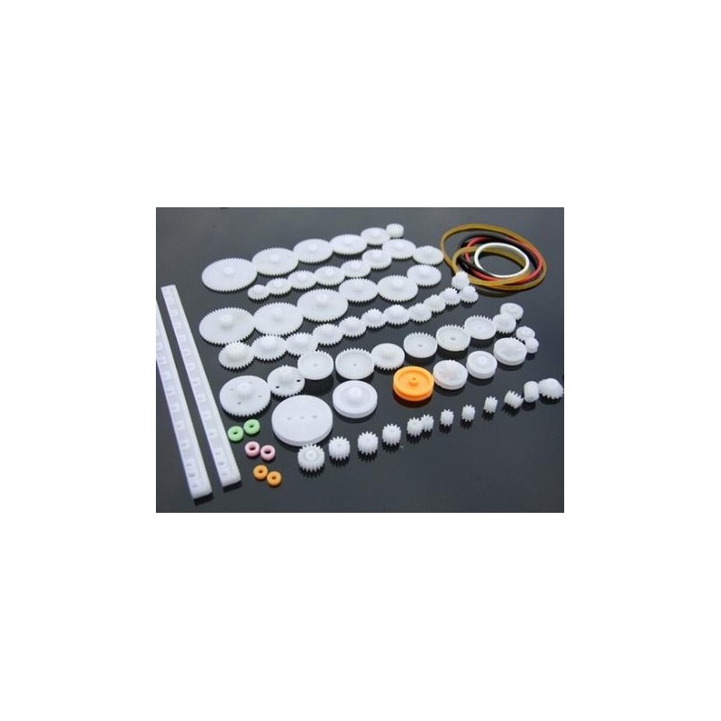 75 tipos de engranajes de plástico y piezas