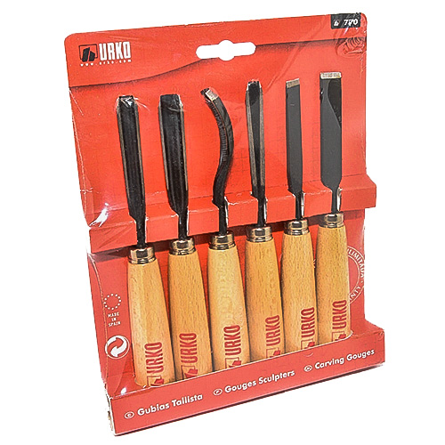 Formones y Gubias - Gubias Tallista 770 Blíster 6 Uds.