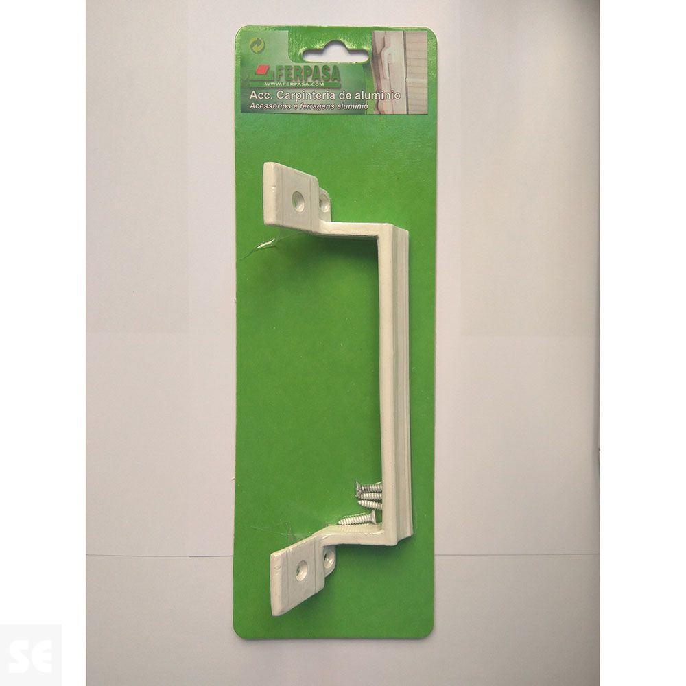 Asa Tirador Cierre Aluminio Blanca