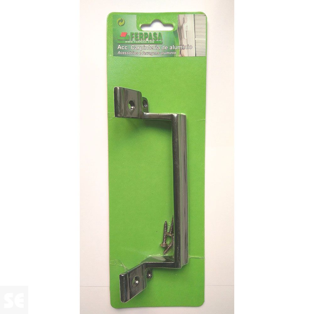 Asa Tirador Cierre Aluminio Negra