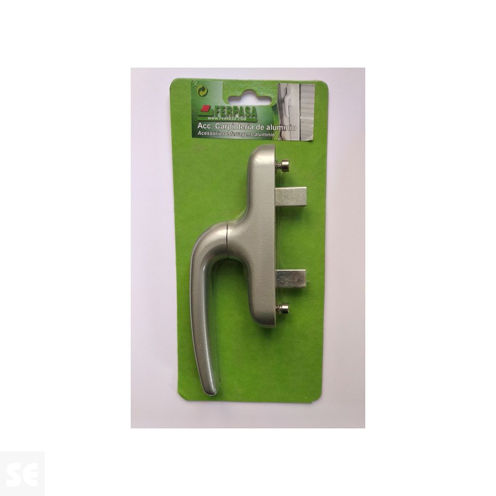 Manilla Puerta Cremona 2 Palas Plata