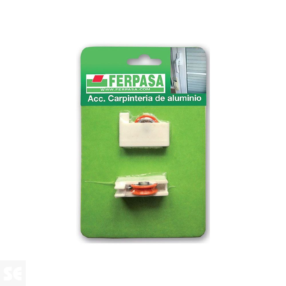 Rodamientos Nylon Con Soporte Plastico (2U.) 81137 3-P