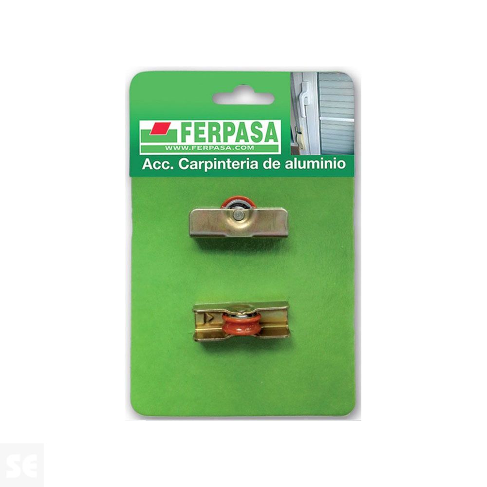 Rodamientos Nylon Con Soporte Metalico (2U.) 81139 1-M