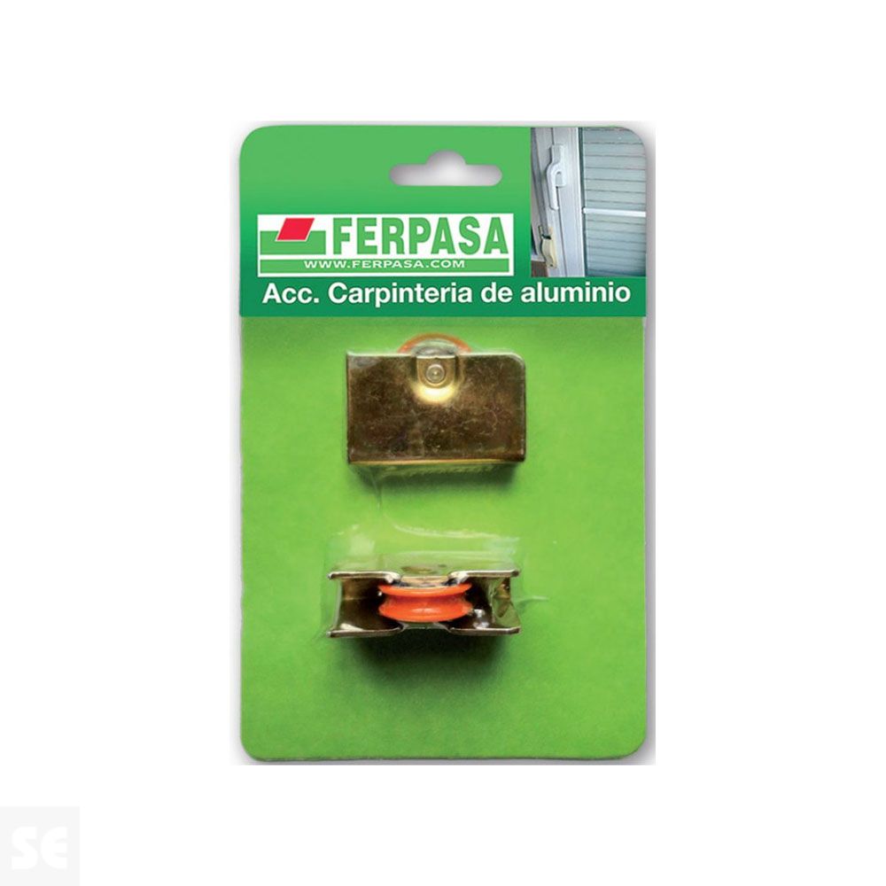 Rodamientos Nylon Con Soporte Metalico (2U.) 81142 4-M