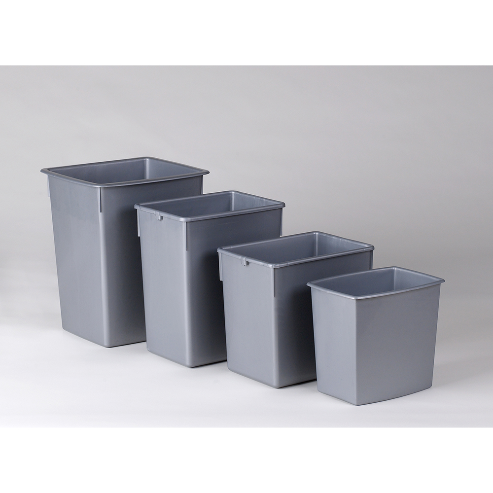 Papelera  Alta 26 L Blanca