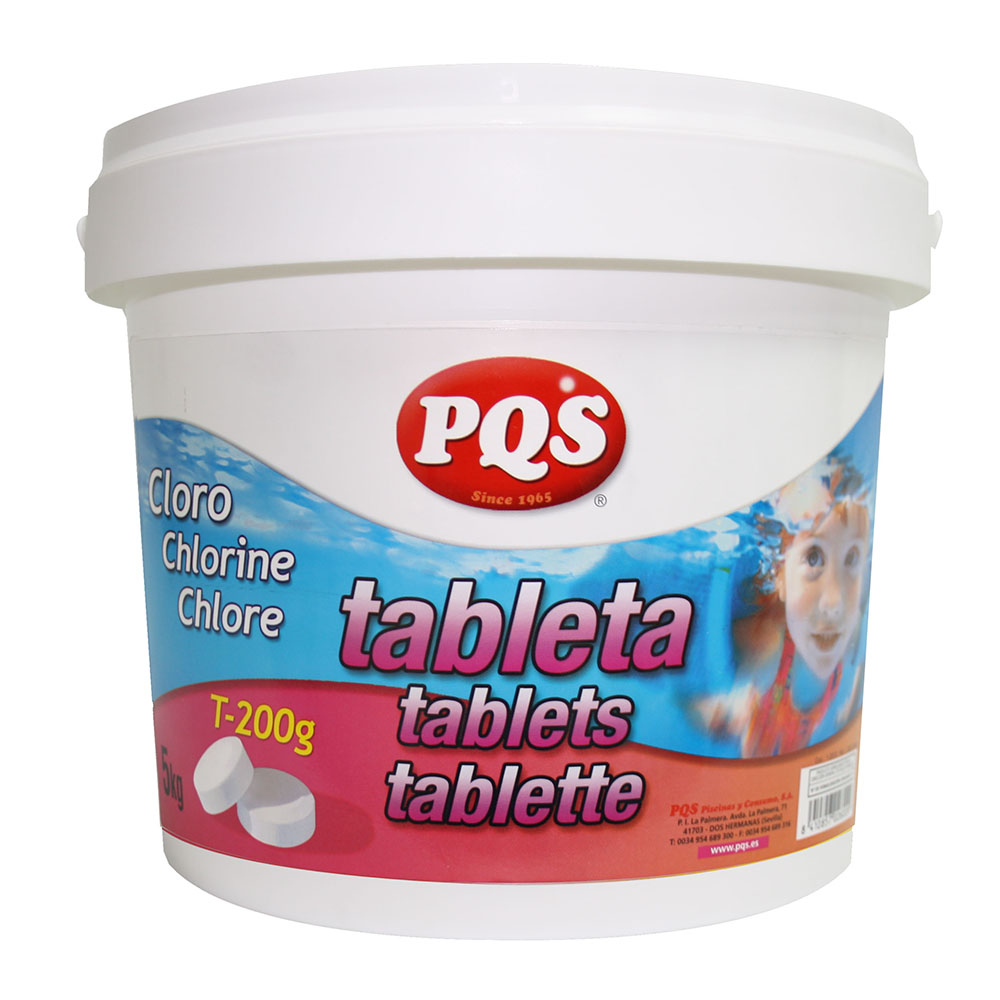 Cloro T-200. Bote 5 Kg.