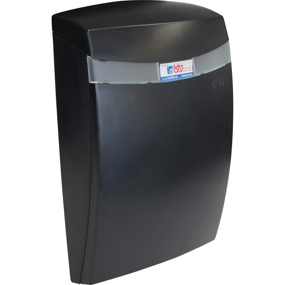 Buzon Galaxy Pvc C/Bocacart. Negro 270x400x120Mm