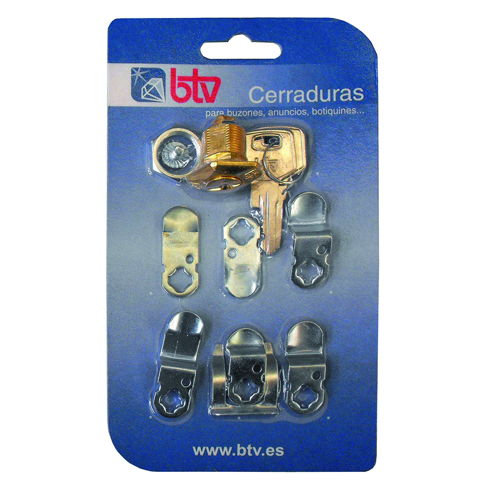 Cerradura N-2 Oro 6004