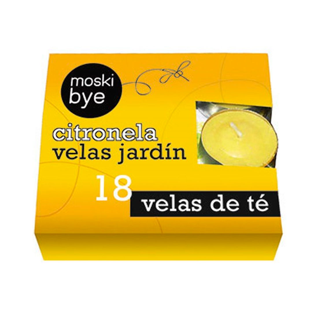 Vela de Té Citronela Moskibye