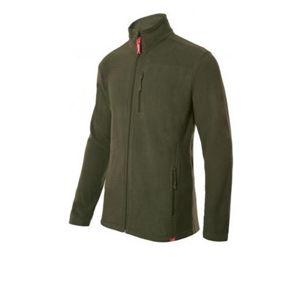 CHAQUETA POLAR 201502 VERDE CAZA T-L