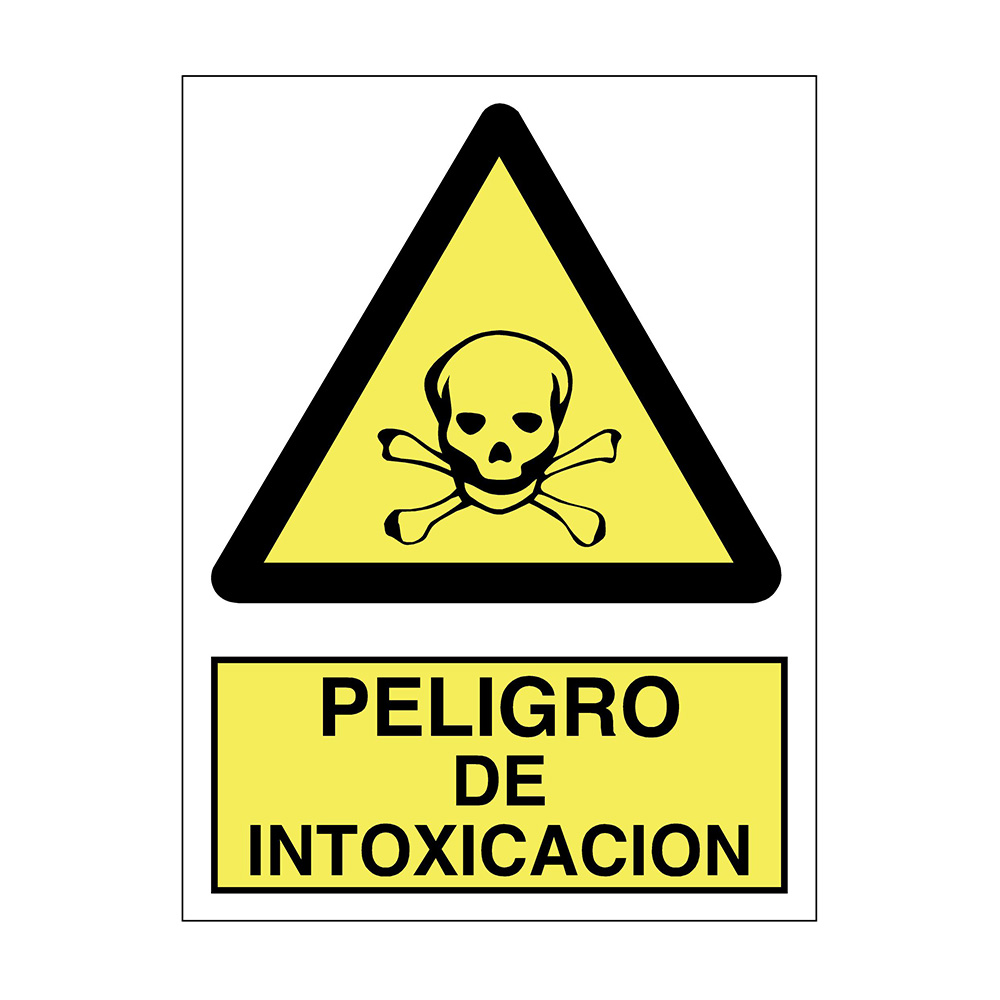 Señal Adh Pelig Intoxic 9x12 Ref. A-35