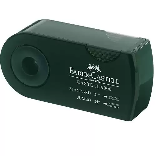 Afilalapiz Doble Faber Castell 9000  Verde