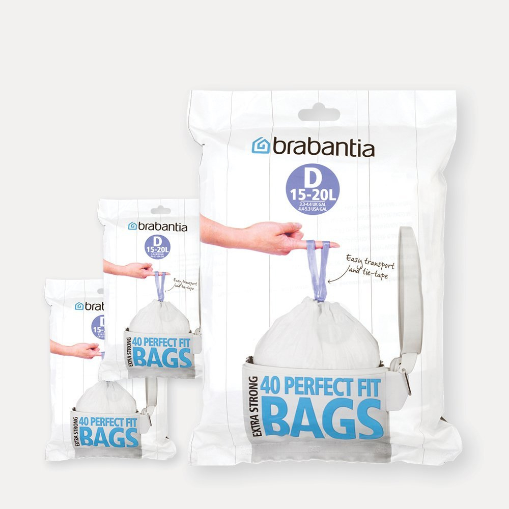 Bolsas de Basura, Código D, 15 l
