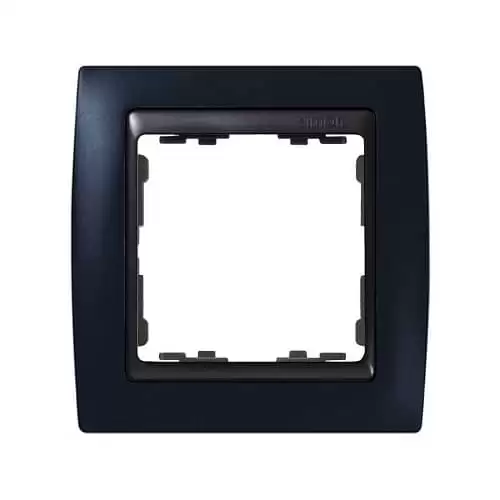 Marco Compacto Para 1 Elemento Simon 82  Negro