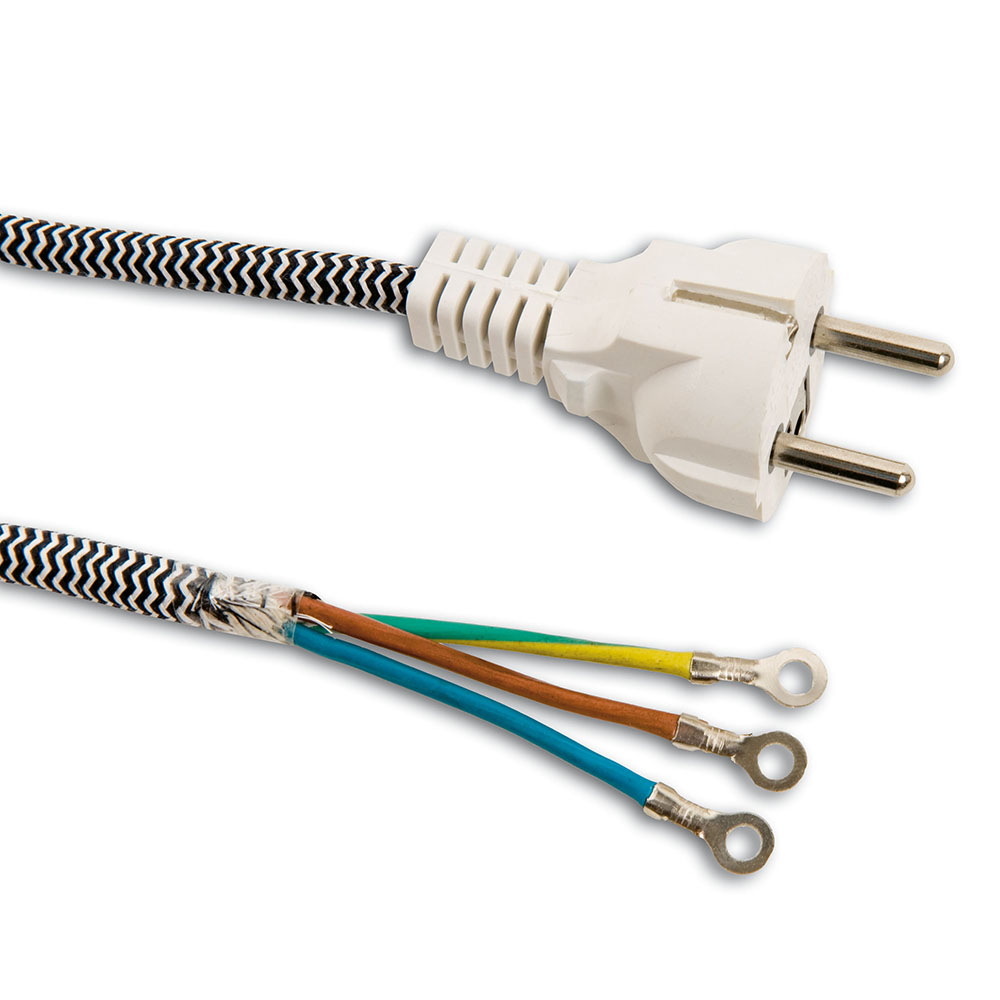 Conexión Tipo Plancha Ho5Rt-F 3Gx1,5Mm 16A-230V Cable 2M