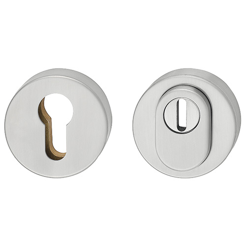 Bocallaves - Escudo y Bocallave Seguridad Regulable HAFELE 55 mm Inox