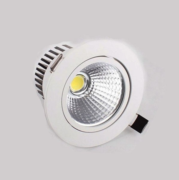 Empotrable LED COB 5W Basculante Redondo Blanco