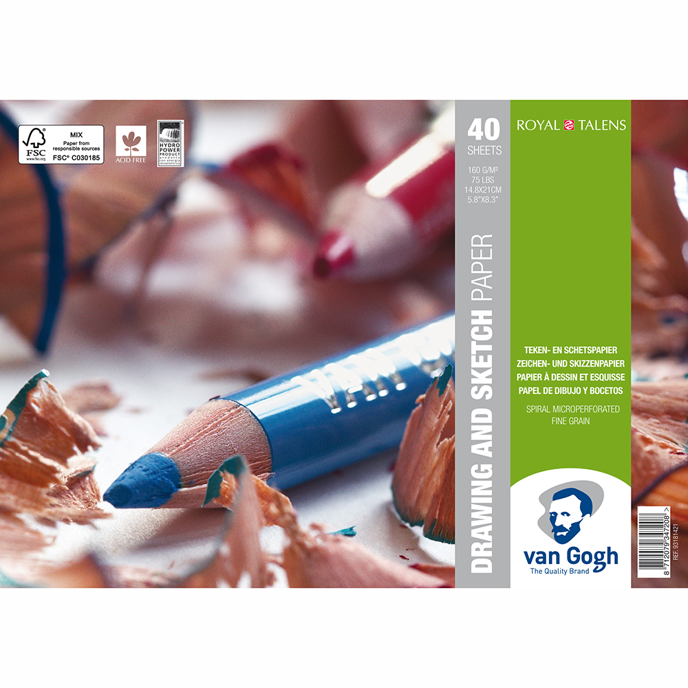 Vg Esbozo Papel 14,8x21 160G