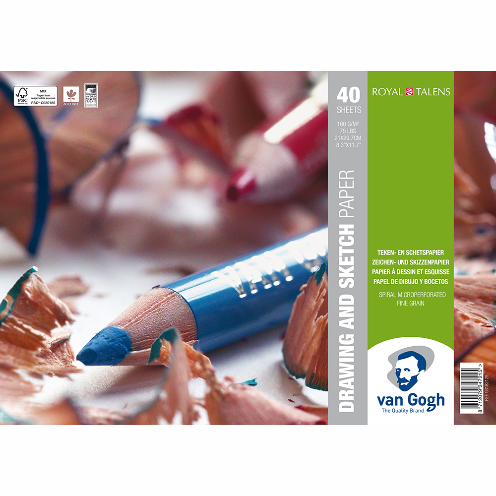 Vg Esbozo Papel 21x29,7 160G