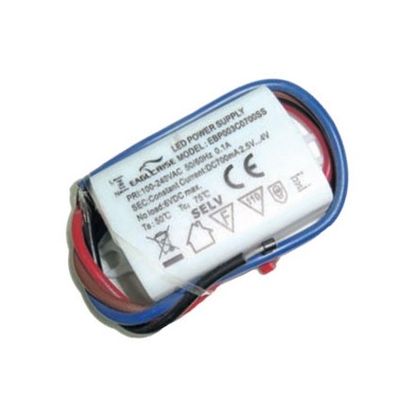 Driver LED Corriente Constante 700mA 3W