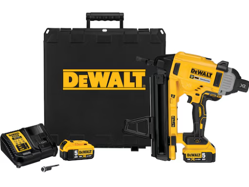 CLAVADORA DE HORMIGON SIN ESCOBILLAS XR 18V CON 2 BATERIAS DEWALT