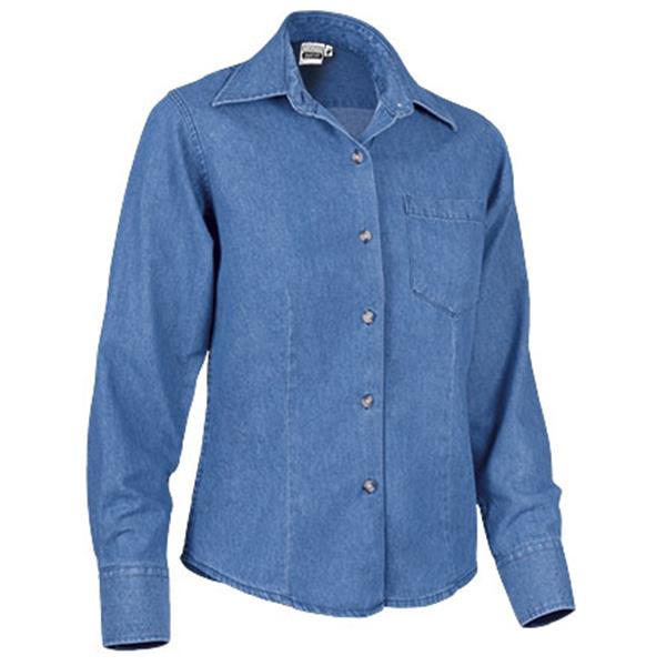 CAMISA MUJER PANTER AZUL DENIM T-38