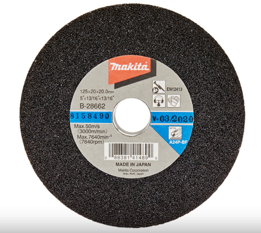 MAKITA, Disco esmerilador 125x20 mm