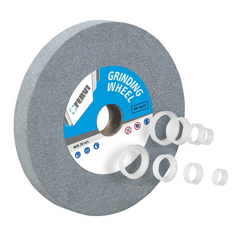 MUELA ABRASIVA EN CORINDON GRIS(200X25X32MM),FERVI