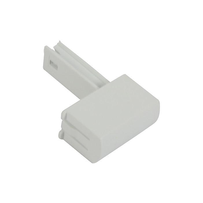 Pulsador para lavadora, blanco