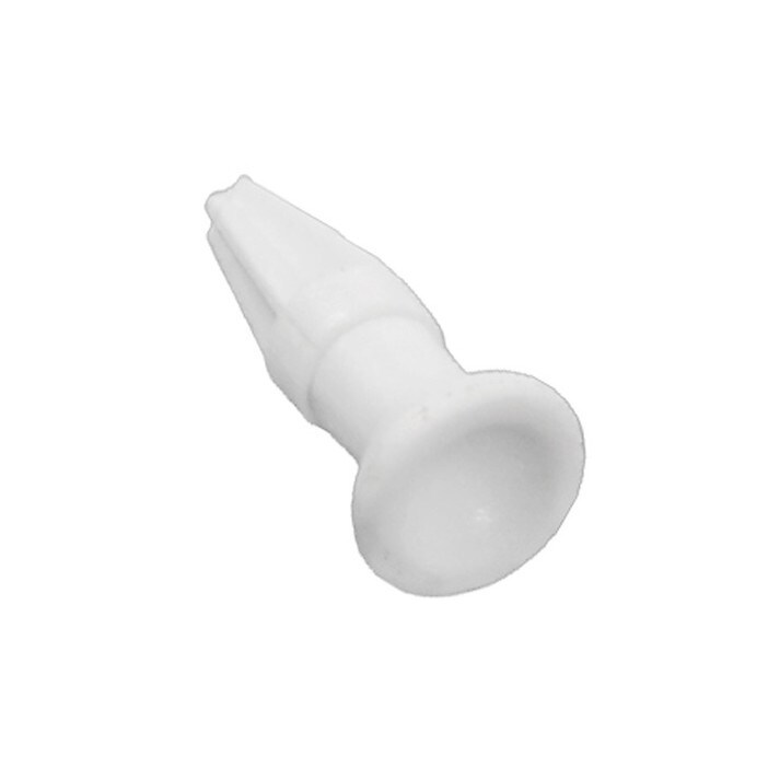 Tapón para orificio de tornillo de tirador de puerta, blanco