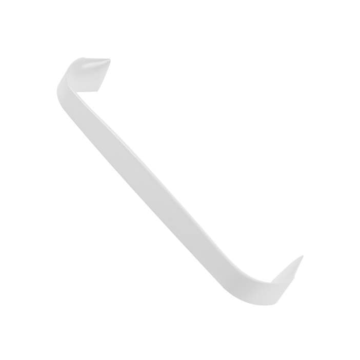 Soporte de estante botellero blanco para puerta de frigorífico