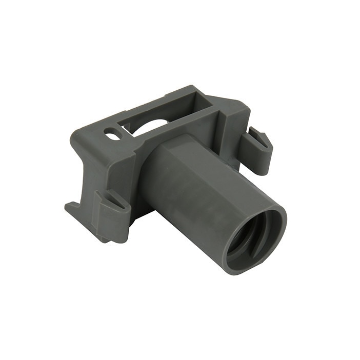 carril guia, pie, central