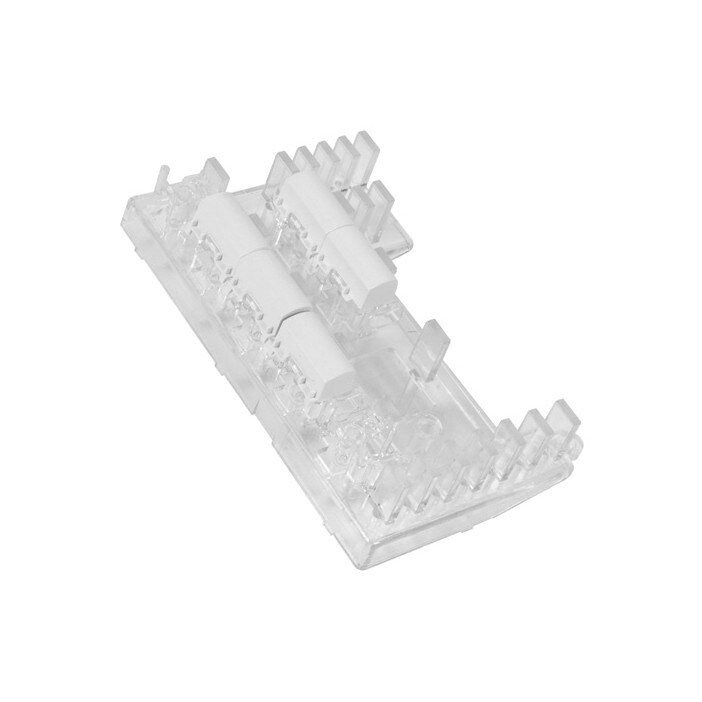 Conjunto de botones de la secadora con conductor de luz