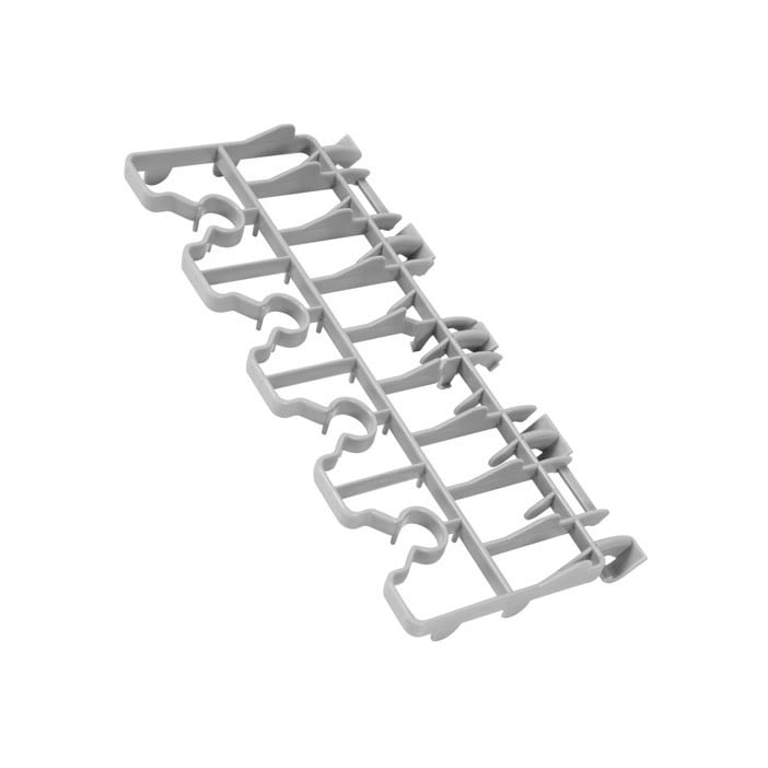 Soporte de tazas para lavavajillas, gris