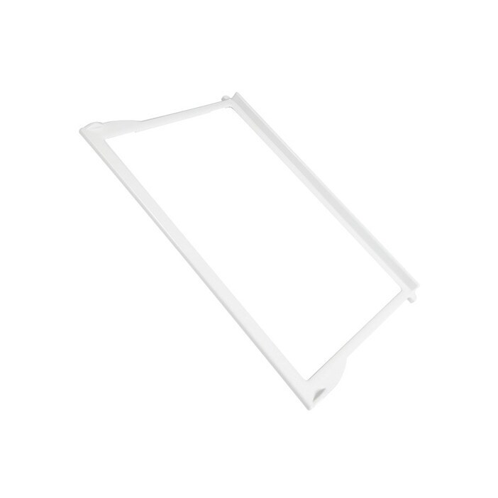 Marco blanco para balda de cristal de frigorífico