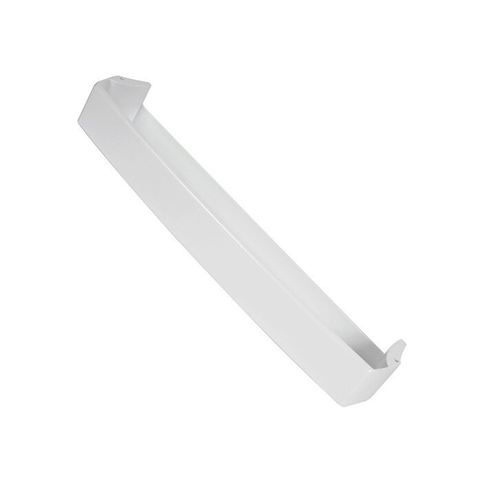 Estante para latas de frigorífico blanco