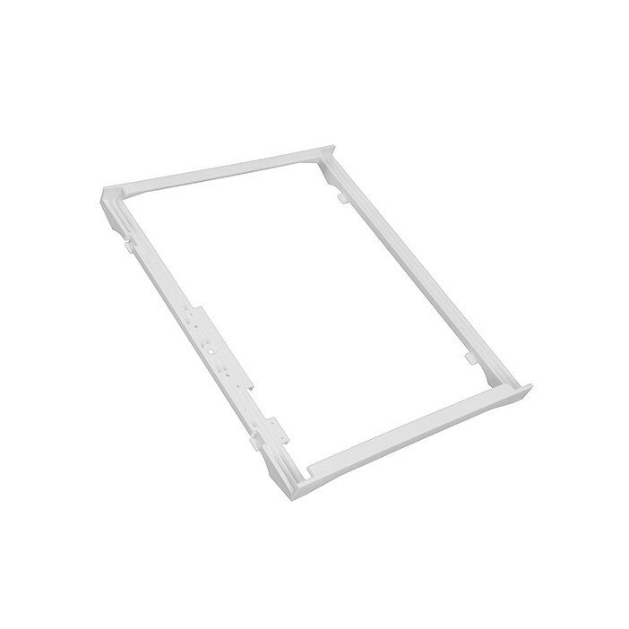 Soporte para platos de frigorífico blanco